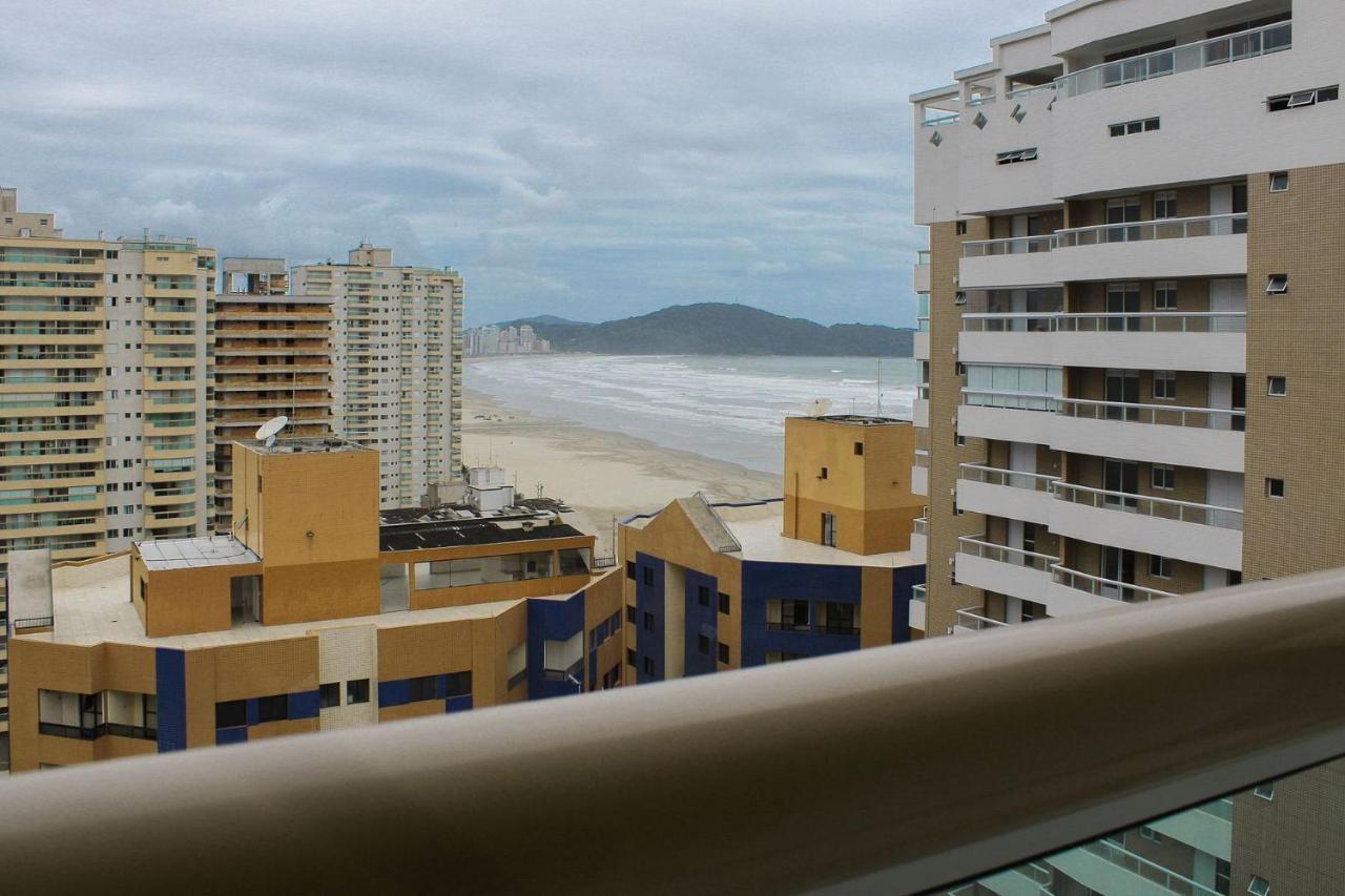 A011 - Apto Com Churrasqueira E 2 Vagas De Garagem Praia Grande  Eksteriør billede